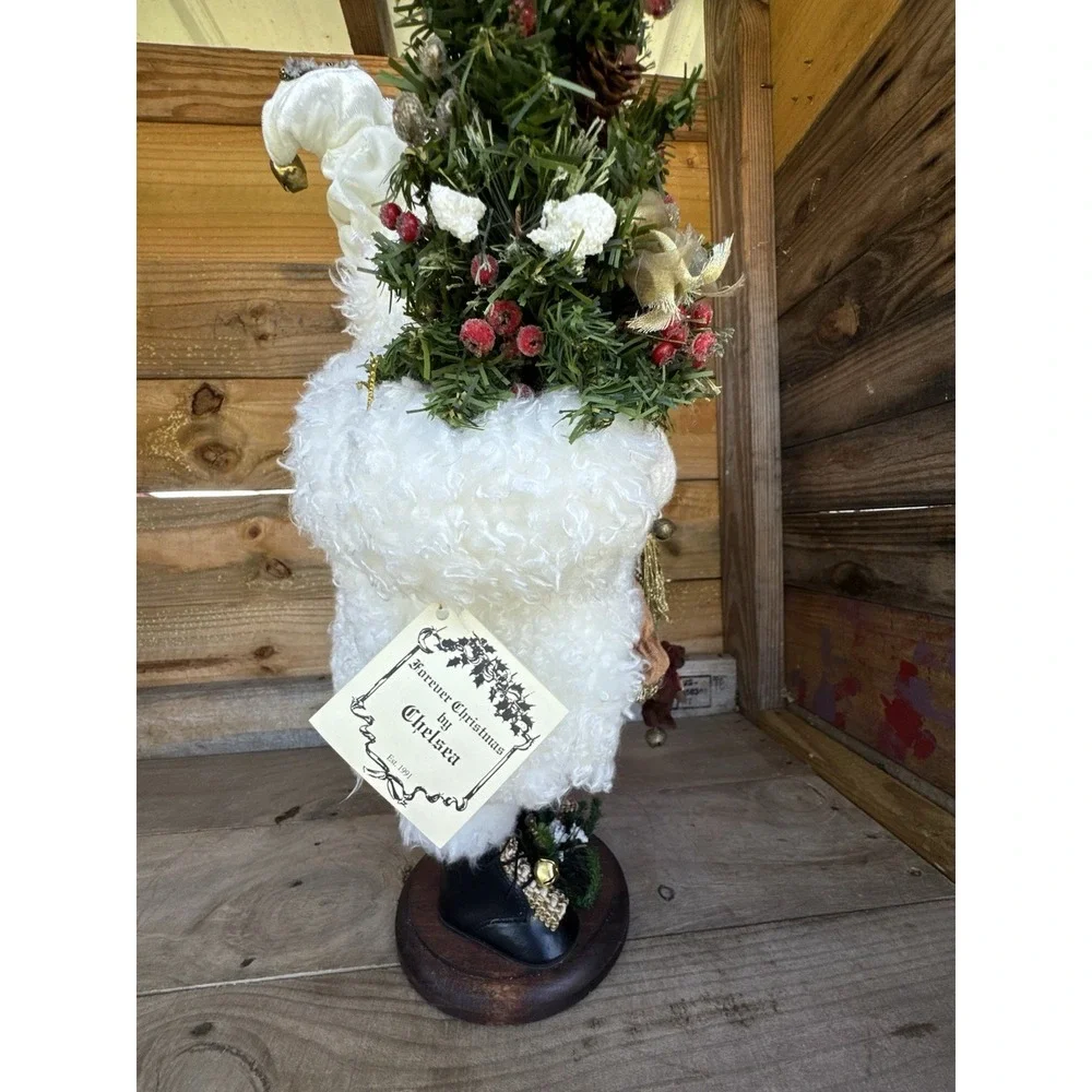 RARE Vintage Chelsea Fair Forever Christmas Santa  